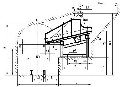 放礦機(jī)安裝圖 放礦機(jī)安裝圖