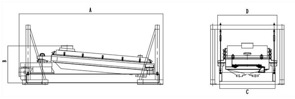 平面回轉(zhuǎn)篩結(jié)構(gòu)圖 平面回轉(zhuǎn)篩結(jié)構(gòu)圖